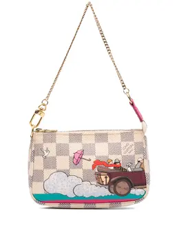 Louis Vuitton Pre-Owned: Белая сумка 