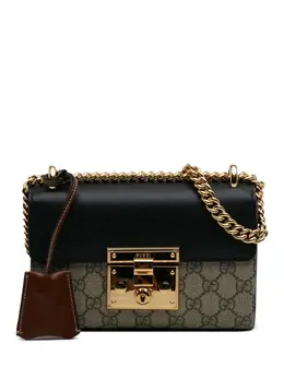 Gucci Pre-Owned: Коричневая сумка через плечо 