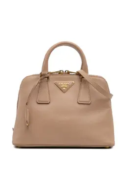 Prada Pre-Owned: Коричневая сумка 