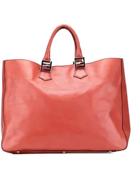 Fendi Pre-Owned: Оранжевая сумка-шоппер 