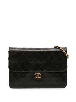 CHANEL Pre-Owned: Чёрная сумка 
