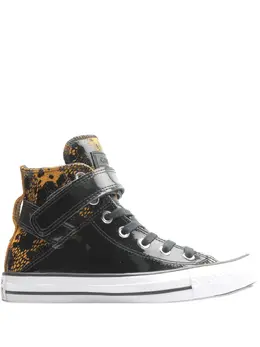 Converse: Чёрные кроссовки 