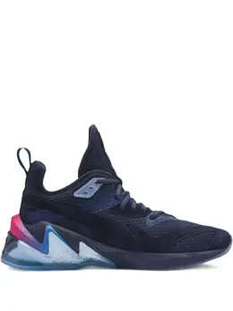 PUMA: Синие кроссовки  Liquid Cell