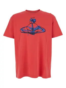 Vivienne Westwood: Красная футболка  Orb