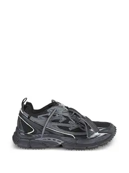 Off-White: Чёрные кроссовки 