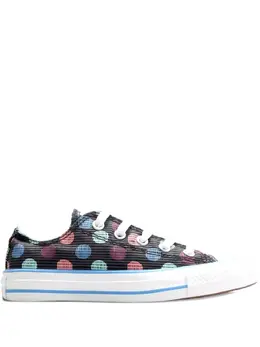 Converse: Чёрные кроссовки 