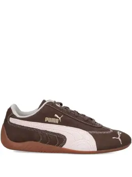 PUMA: Коричневые кроссовки  Speedcat