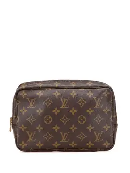Louis Vuitton Pre-Owned: Коричневый клатч 