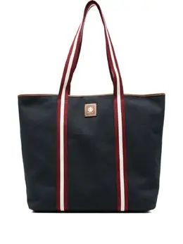 Bally: Сумка-шоппер в полоску 