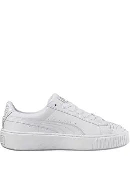 PUMA: Белые кроссовки 