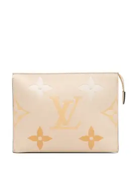 Louis Vuitton Pre-Owned: Коричневый клатч 