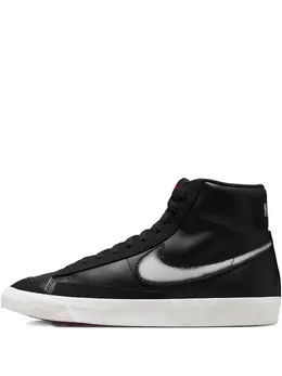 Nike: Чёрные кроссовки  Blazer Mid 77 Vintage