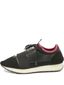 Balenciaga Pre-Owned: Чёрные кроссовки 