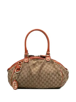 Gucci Pre-Owned: Коричневая сумка 