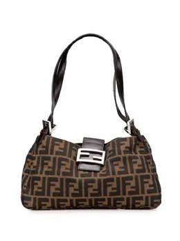 Fendi Pre-Owned: Коричневая сумка 
