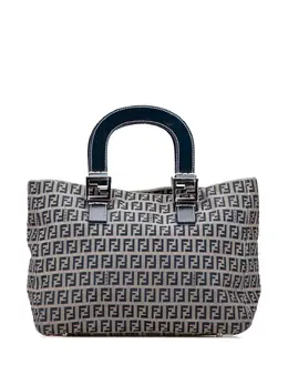 Fendi Pre-Owned: Серая сумка-шоппер 