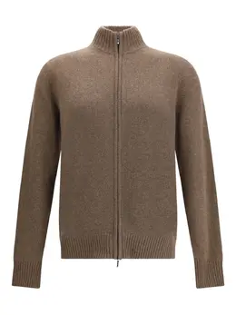 Loro Piana: Коричневый кардиган 