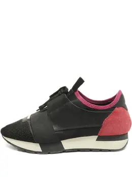 Balenciaga Pre-Owned: Чёрные кроссовки 