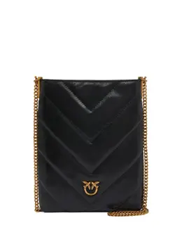 PINKO: Чёрная сумка через плечо 