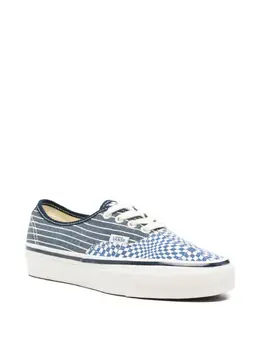 Vans: Синие кроссовки  Authentic