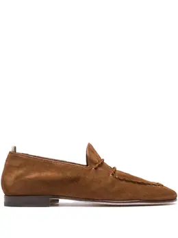 Officine Creative: Коричневые кроссовки 