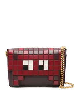 Anya Hindmarch: Бордовая сумка 