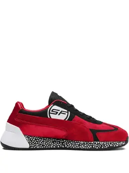 PUMA: Красные кроссовки 
