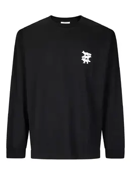 Maison Kitsuné: Футболка с принтом 