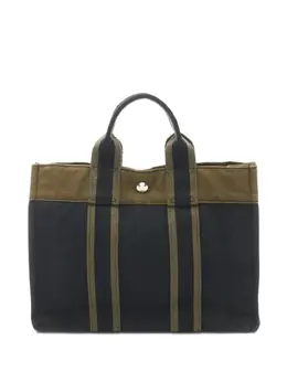 Hermès Pre-Owned: Синяя сумка-шоппер 