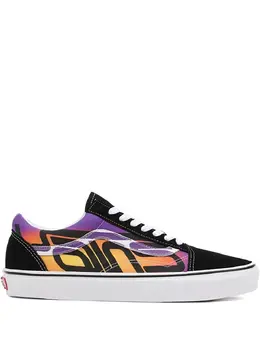 Vans: Чёрные кроссовки  Old Skool