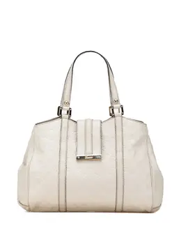 Gucci Pre-Owned: Белая сумка-шоппер 