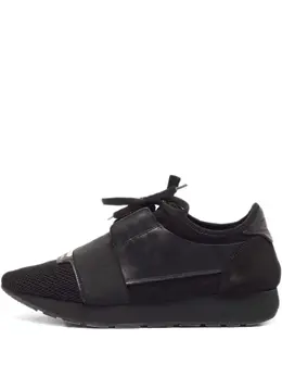 Balenciaga Pre-Owned: Чёрные кроссовки 