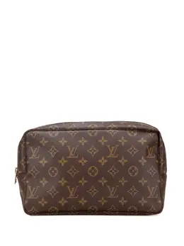 Louis Vuitton Pre-Owned: Коричневый клатч 