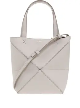 LOEWE: Светлая сумка-шоппер 