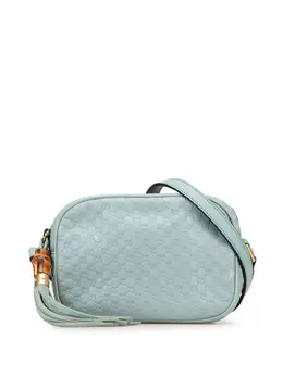 Gucci Pre-Owned: Голубая сумка 