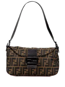Fendi Pre-Owned: Коричневая сумка 