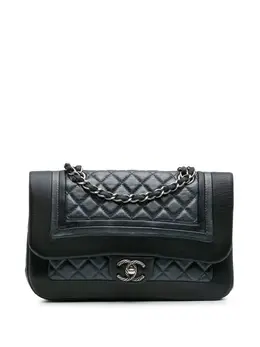 CHANEL Pre-Owned: Двухцветная сумка через плечо 