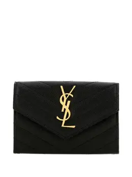 Saint Laurent: Чёрный кошелёк  Envelope