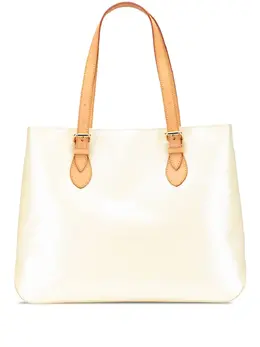 Louis Vuitton Pre-Owned: Белая сумка-шоппер 