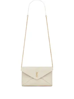 Saint Laurent: Белая сумка через плечо  Envelope