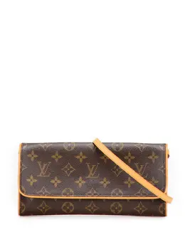 Louis Vuitton Pre-Owned: Коричневая сумка через плечо 