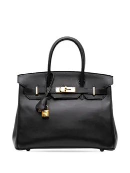 Hermès Pre-Owned: Чёрная сумка 