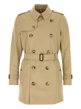 Burberry: Короткий плащ  Kensington