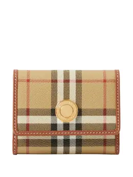 Burberry: Бежевый кошелёк  Vintage Check