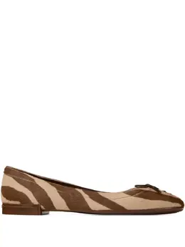 Jimmy Choo: Коричневые балетки 