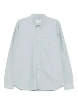 Lacoste: Зелёная рубашка 