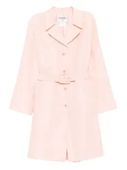 CHANEL Pre-Owned: Однобортное пальто 
