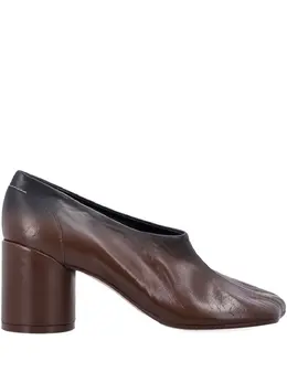 MM6 Maison Margiela: Коричневые туфли 