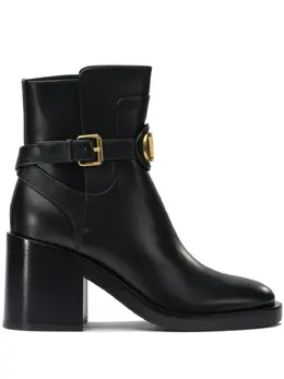 Valentino Garavani: Чёрные ботинки 