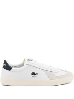 Lacoste: Белые кроссовки 
